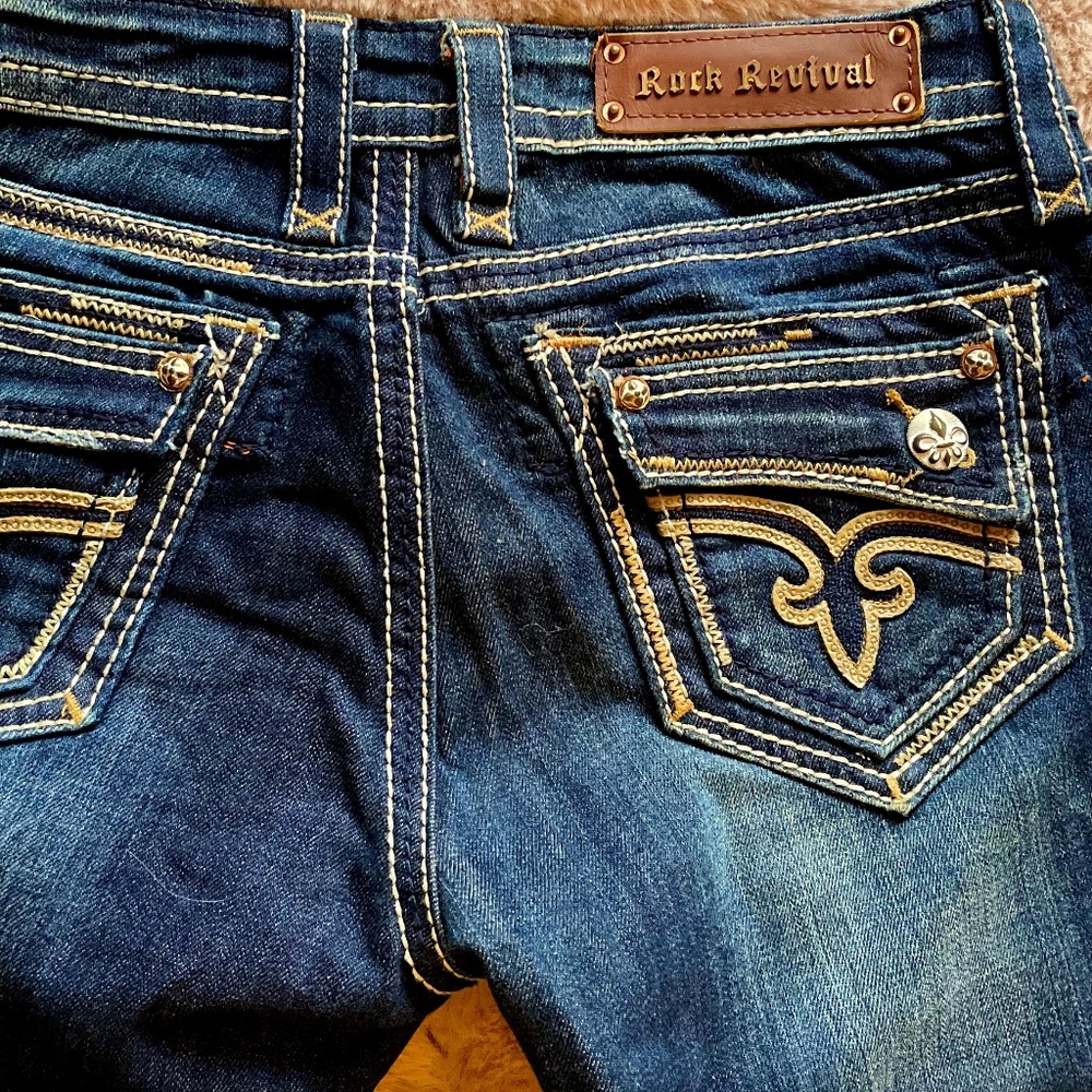 Authentic Rock Revival Jeans